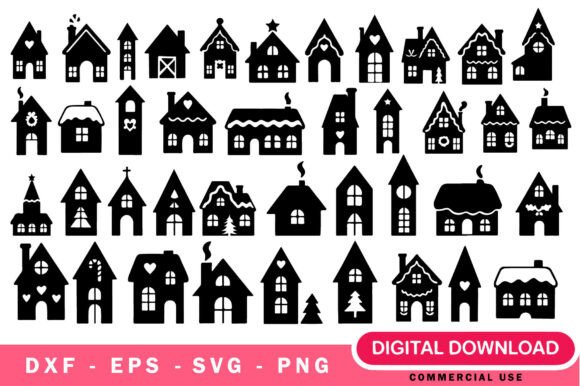 Download Houses Plotter Files Svg, House Clipart - House Collection