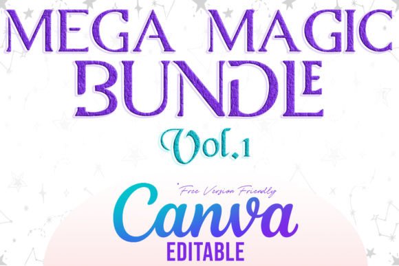 Download Mega Magic Bundle Vol. 1 Canva Editable - Magic Collection