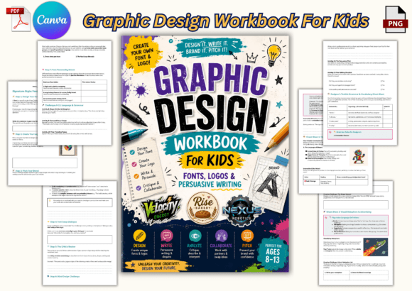 Download Graphic Design Workbook for Kids - Graphic Collection